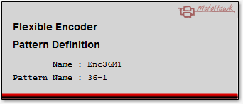 Flexible Encoder Pattern Definition